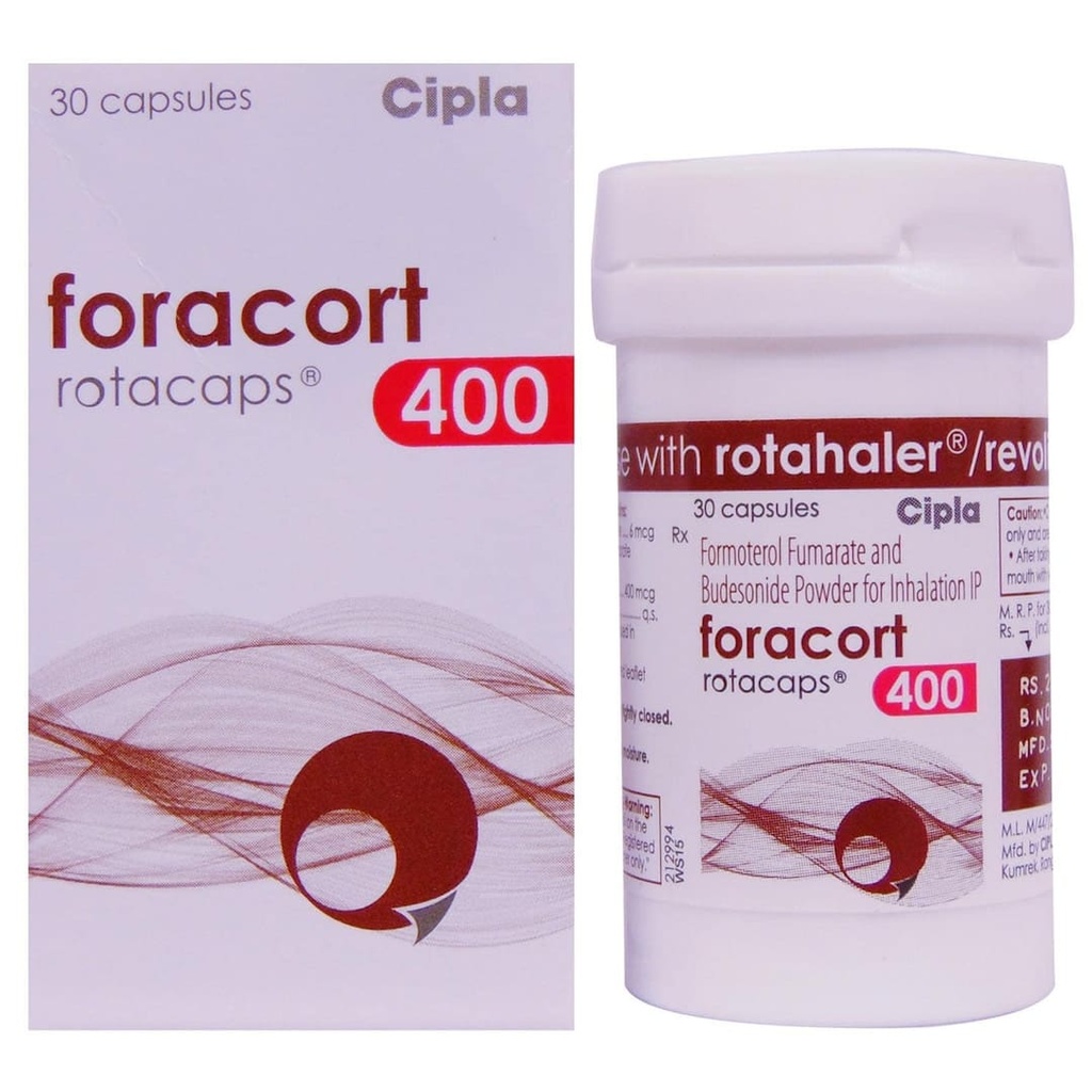 FORACORT 400 ROTACAPS