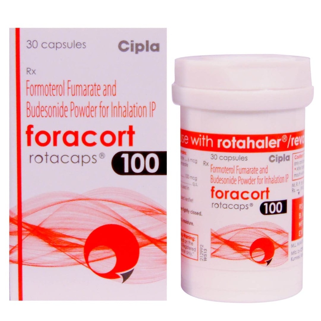 FORACORT 100 ROTACAPS