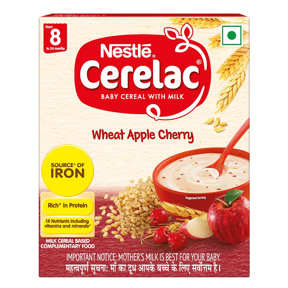 CERELAC STAGE 2 WHEAT APPLE  CHRRY 300 GM