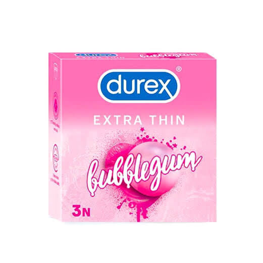 DUREX BUBBLEGUM 3'S