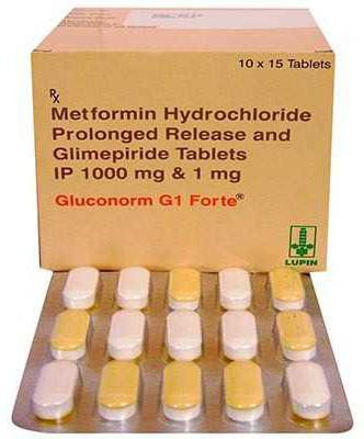 GLUFORMIN-G1 FORTE