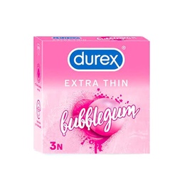 DUREX BUBBLEGUM 3'S